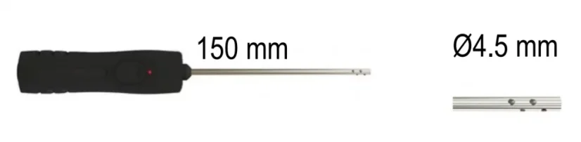 Teplotní sonda PT100 - měření teploty vzduchu - SAP150