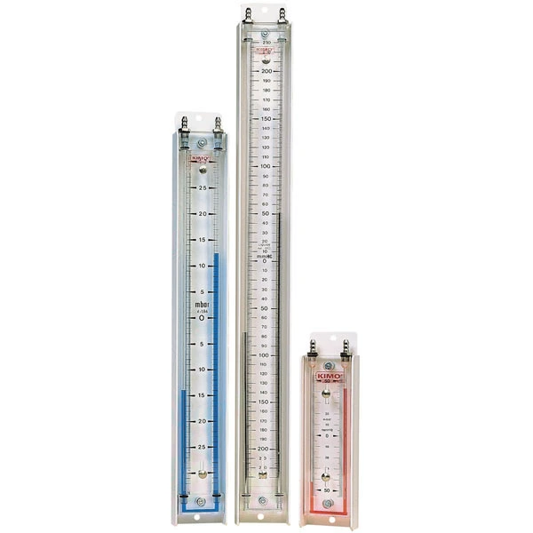 Kvapalinový manometer model LU - Model: LU100 Volt 1S, Merací rozsah: 110 - 0 - 110 mm H2O