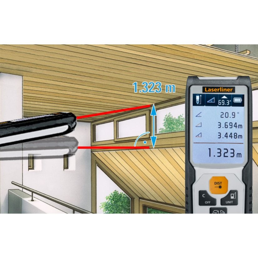 Laserový diaľkomer Laserliner LaserRange-Master i5