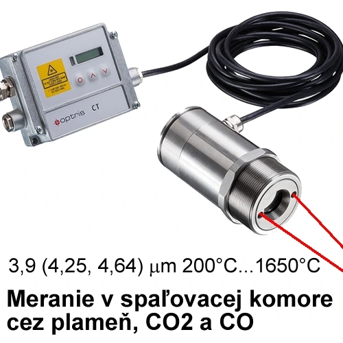 Pyrometr Optris CTlaser MT/F2/F6