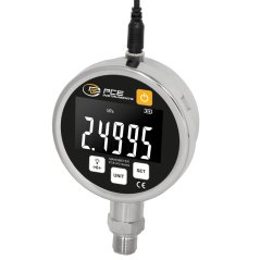 Digitálny manometer PCE-PG 25H so závitom M20, -0,88 … +25 bar