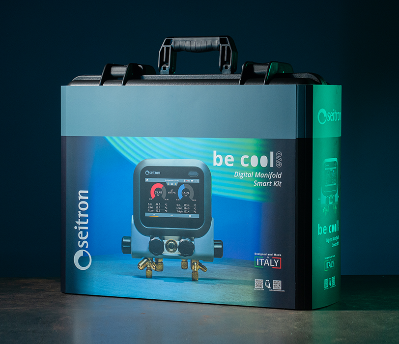 Digitálný manifold Seitron Be Cool Evo - Smart Kit Sada
