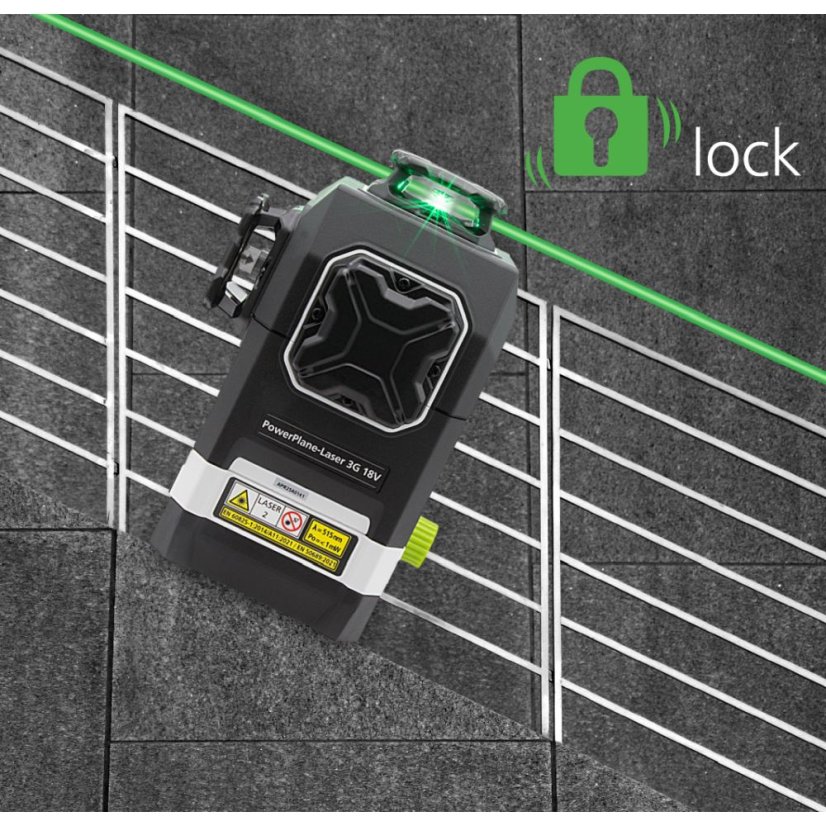 Trojrozměrný laser Laserliner Powerplane-Laser 3G Multi-18V