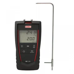 Digitálny manometer KIMO MP120 s Pitotovou sondou na meranie rýchlosti