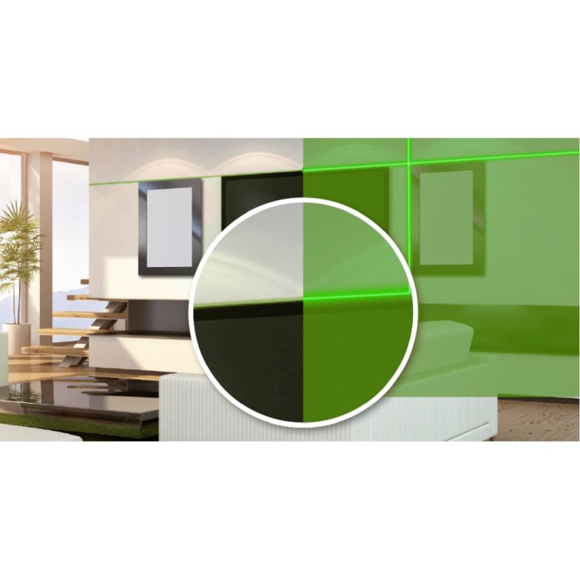 Brýle - LaserSight green