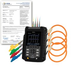 Analyzátor kvality siete PCE-PA 8500 HP-ICA s kalibračným certifikátom ISO