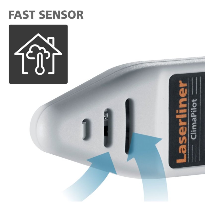 Digitálny vlhkomer Laserliner ClimaPilot