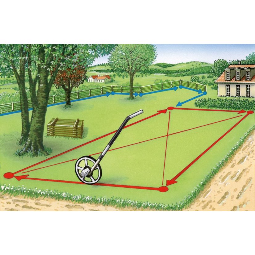 Koliesko na meranie vzdialenosti Laserliner RollPilot D12