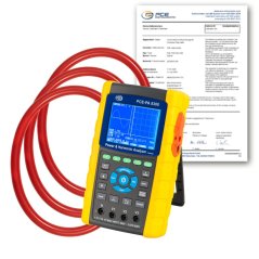 Trojfázový analyzátor PCE-PA 8300-2-ICA s kalibračným certifikátom ISO