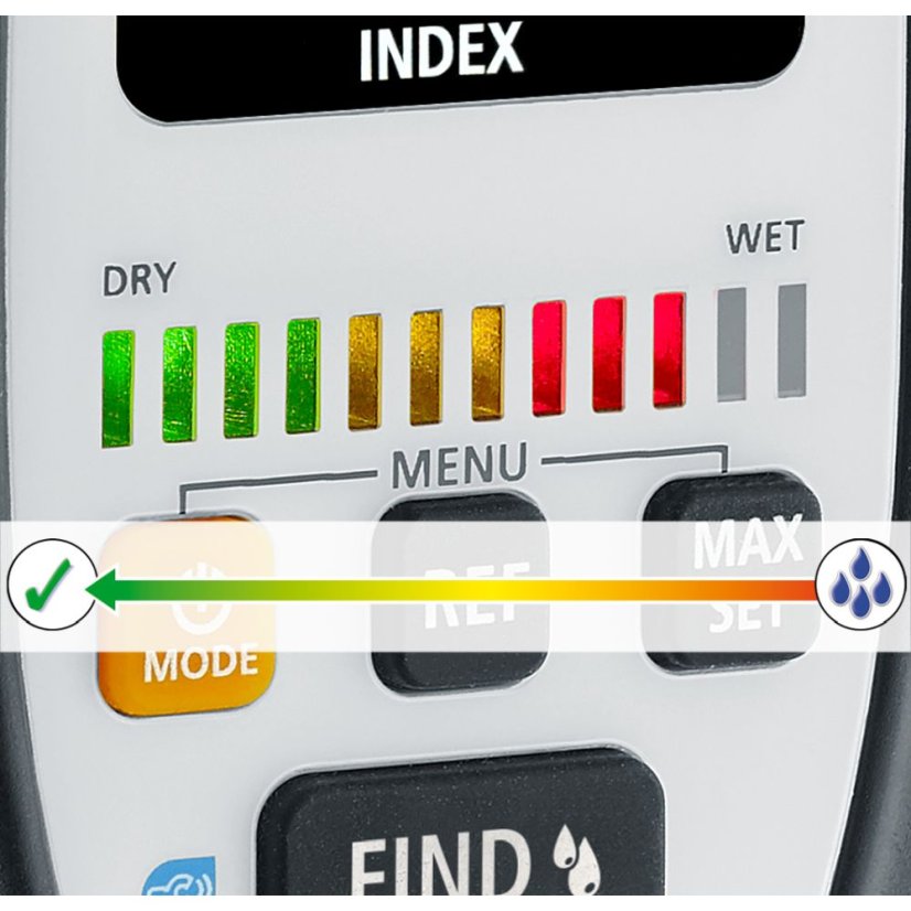 Přístroj na měření vlhkosti materiálu Laserliner MultiWet-Finder Plus