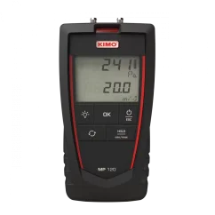Digitálny manometer KIMO MP120 na meranie rýchlosti