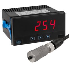 Piezoelektrický snímač vibrácií vrátane displeja PCE-PVS 20-DPD-U
