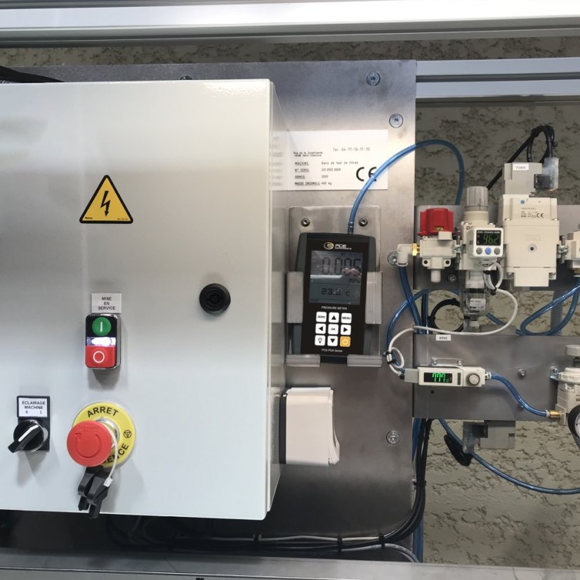 Digitálny tlakomer PCE-PDA 1000L s rozsahom -100 až 2000 kPa a dataloggerom