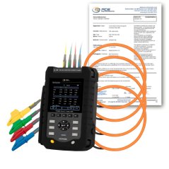 Analyzátor kvality siete PCE-PA 8500-ICA s kalibračným certifikátom ISO