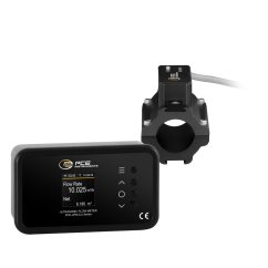 Clamp-on ultrazvukový prietokomer PCE-UFM 25CU – medené potrubie DN25, PoE