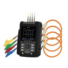 Analyzátor kvality sítě PCE-PA 8500 HP dle EN 50160 se 4 ohebnými cívkami 1 – 1500 A