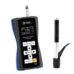 Tvrdoměr kovů PCE-2000N s vyměnitelnými sondami a ukládáním na USB
