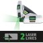 Čárový laser Laserliner SuperSquare-Laser 2G - zelený laser