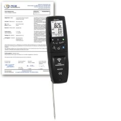 Potravinářský teploměr PCE-IR 90-ICA s Bluetooth a kalibračním certifikátem