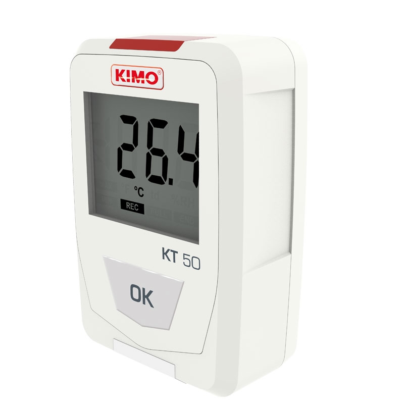 Záznamník teploty (dataloger) KIMO KT50 - Kalibračný certifikát: Bez certifikátu