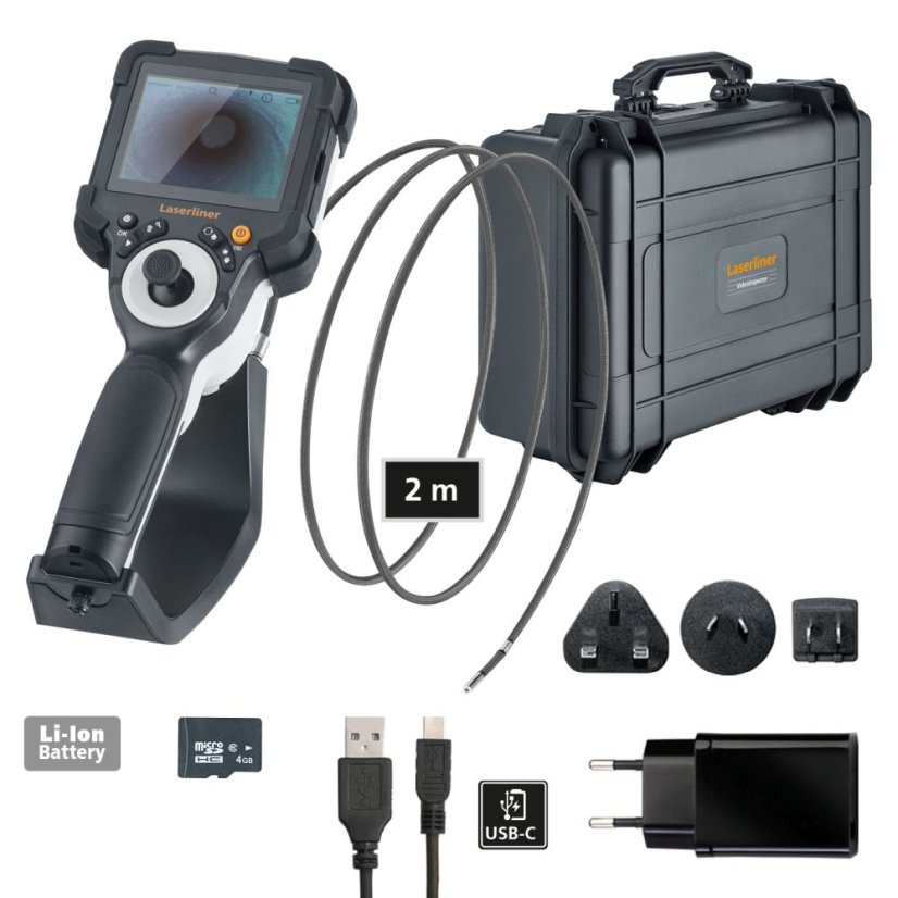 Profesionální inspekční kamera Laserliner VideoInspector 3DL (6 mm; 2 m)