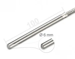 Snímač teploty s kabelem PT 100 KBPt100-B-100-6-2G