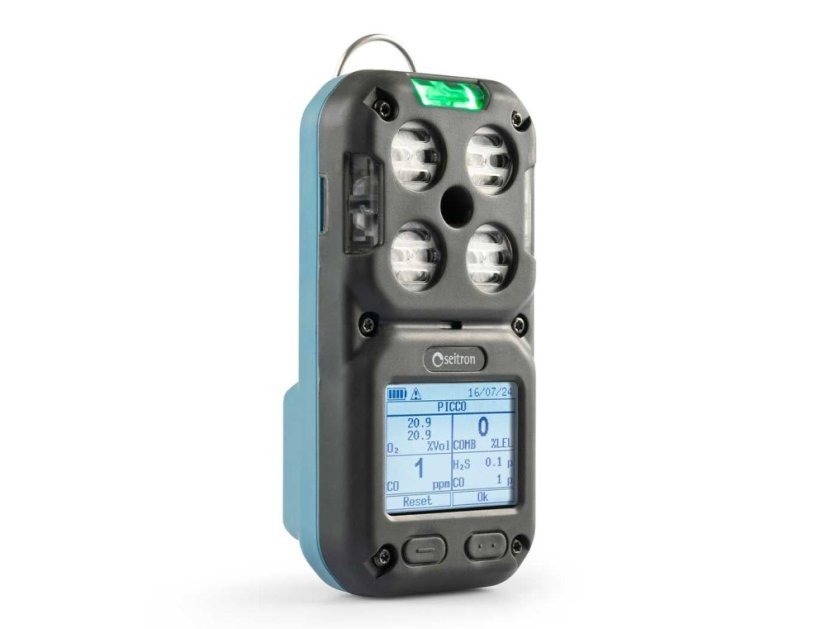 Viacplynový osobný detektor Seitron Be Safe MG - O2, CO, LEL