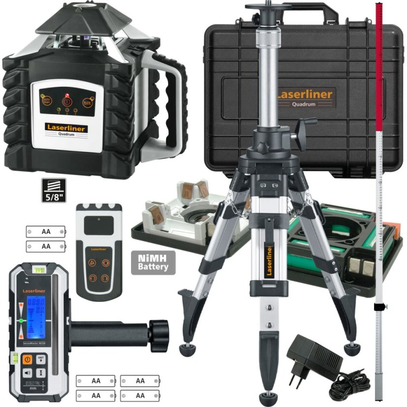 Rotační laser Laserliner Quadrum M 350 S Set 3