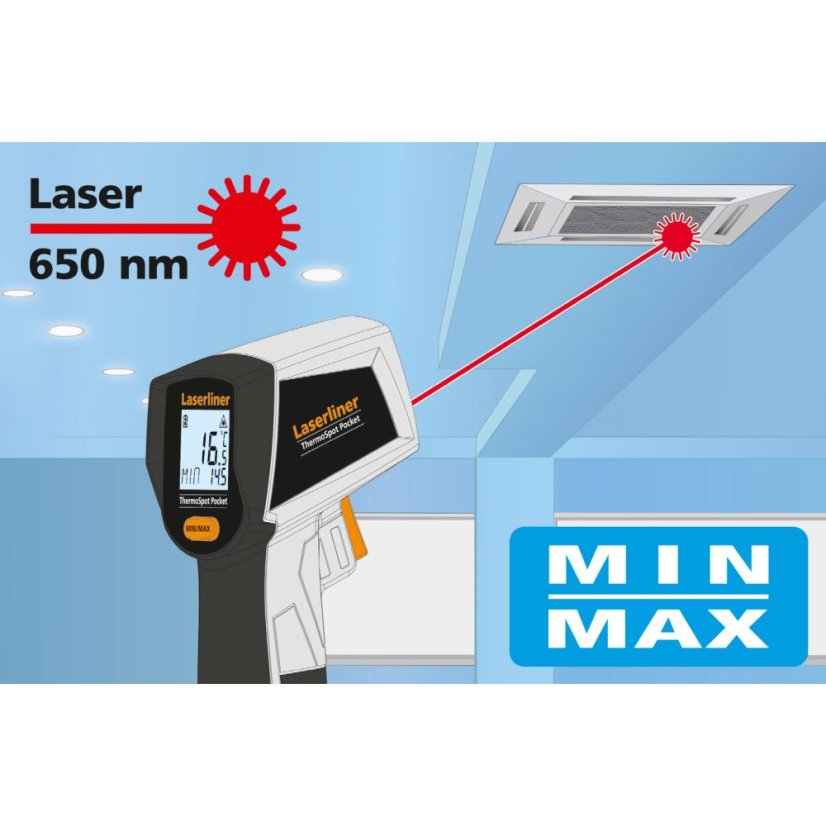Infračervený teploměr Laserliner ThermoSpot Pocket