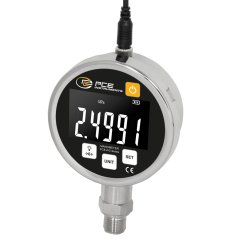 Digitálny manometer PCE-PG 25 so závitom M20, -0,88 … +25 bar