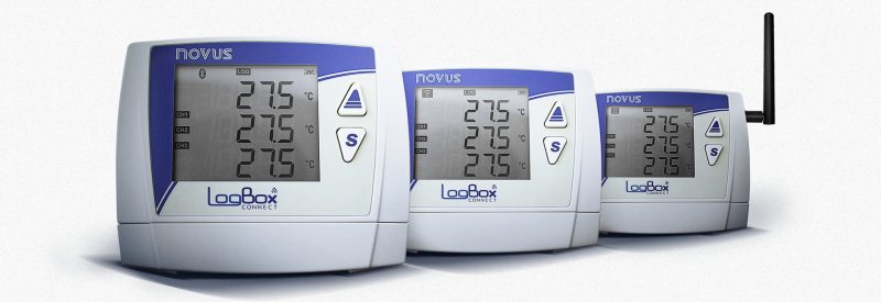 Univerzálny dataloger LogBox BLE