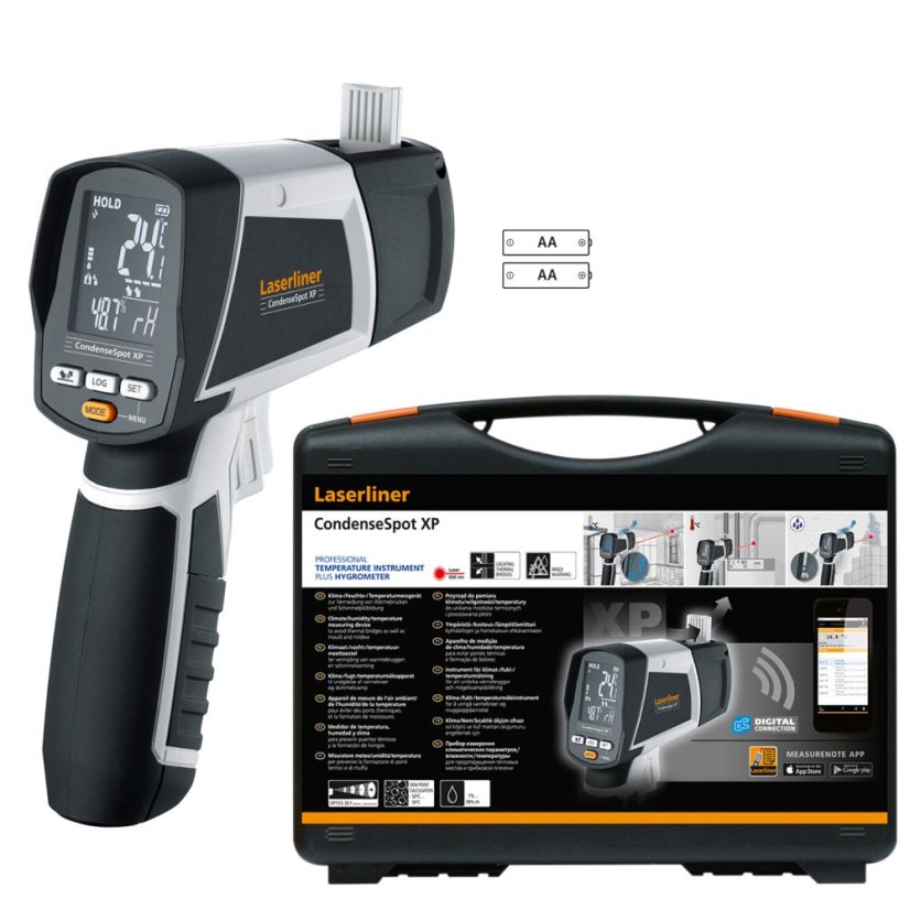 Přístroj na měření klimatu/vlhkosti/teploty Laserliner CondenseSpot XP