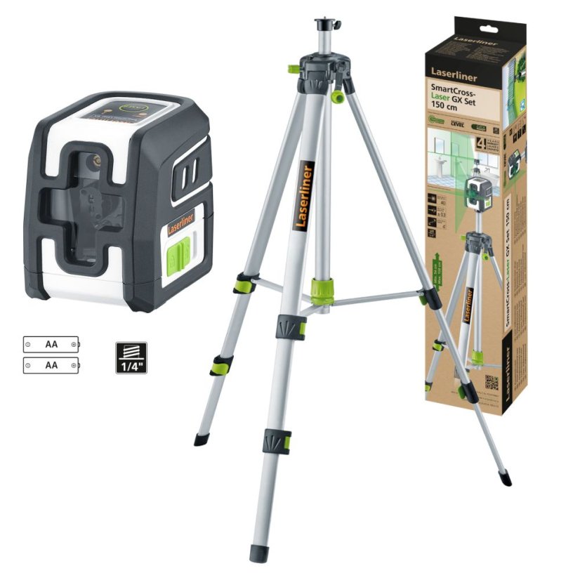 Krížový laser Laserliner SmartCross-Laser GX 150cm Set