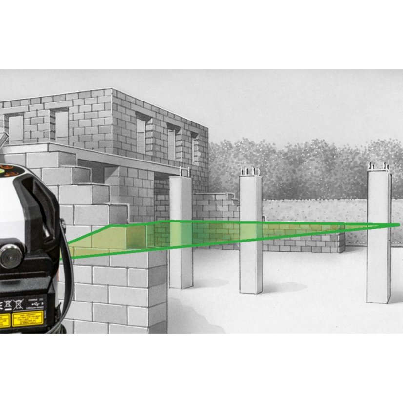 Krížový laser Laserliner PowerCross-Laser 5 Combi