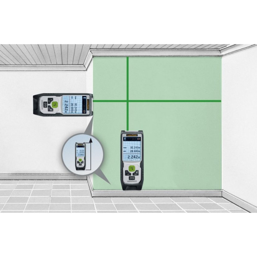 Laserový diaľkomer Laserliner LaserRange-Master Gi5