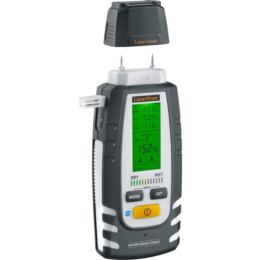 Přístroj pro měření vlhkosti a vlhkosti materiálu Laserliner MultiWet-Master Compact Plus