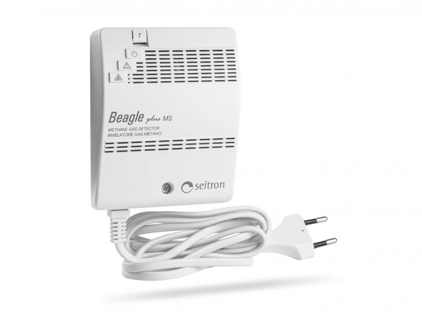 Domový detektor úniku CO - BEAGLE CO s káblom