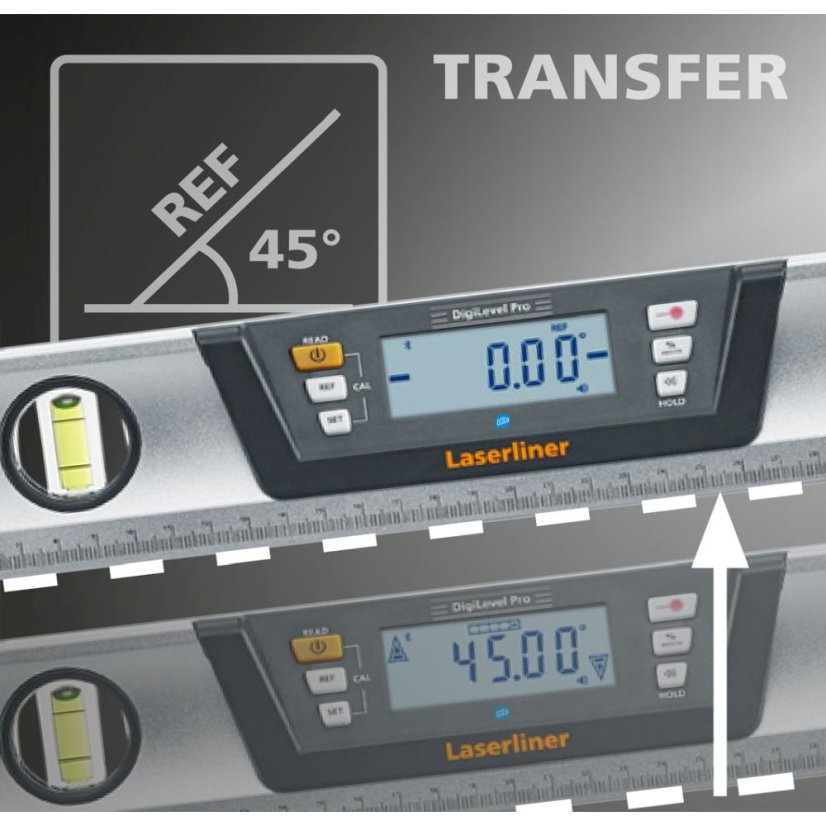 Laserliner DigiLevel Pro 100 - Digitální vodováha s laserem