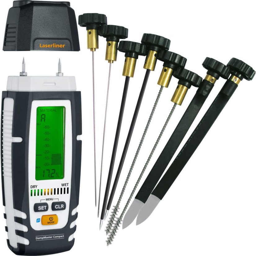 Přístroj pro měření vlhkosti materiálu Laserliner DampMaster Compact Pro