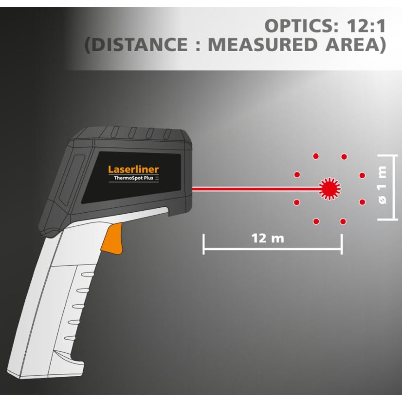 Infračervený teploměr Laserliner ThermoSpot Plus