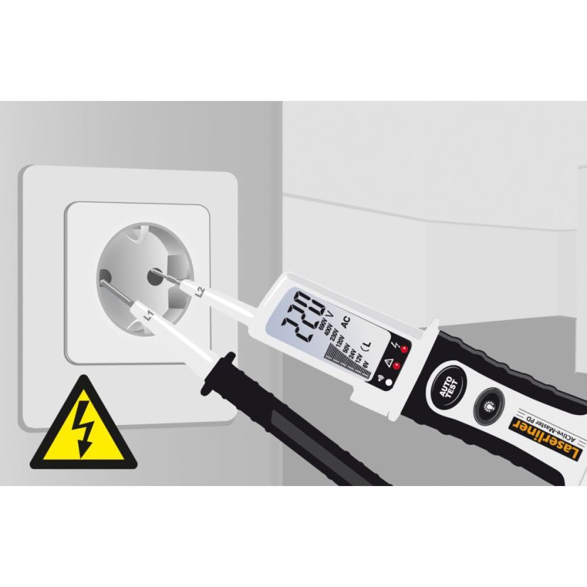 Dvojpólová skúšačka napätia Laserliner ActiveMaster Digital