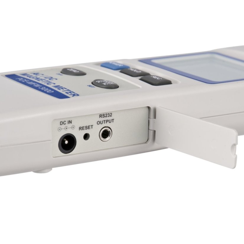 Gaussmeter PCE-MFM 3000 na jednosmerné aj striedavé polia do 3000 mT