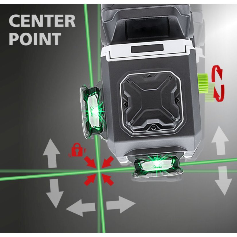 Trojrozměrný laser Laserliner Powerplane-Laser 3G Multi-18V