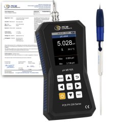 pH meter PCE-PH 228LIQ-ICA s kalibračným certifikátom ISO