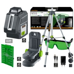 Křížový laser Laserliner PocketLine-Laser G360 Set 150 cm
