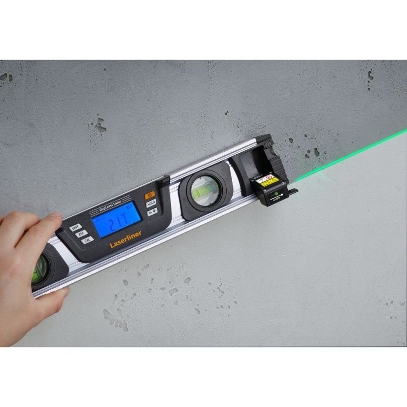 Digitální elektronická vodováha se zeleným laserem Laserliner DigiLevel Laser G80