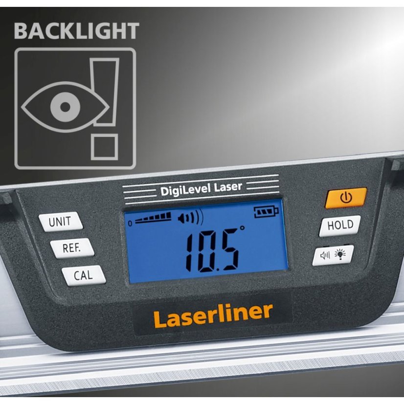 Digitální elektronická vodováha se zeleným laserem Laserliner DigiLevel Laser G80