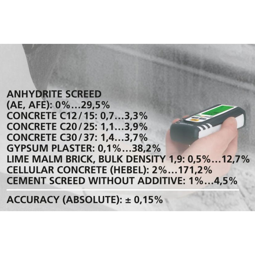 Přístroj pro měření vlhkosti materiálu Laserliner DampMaster Compact Plus