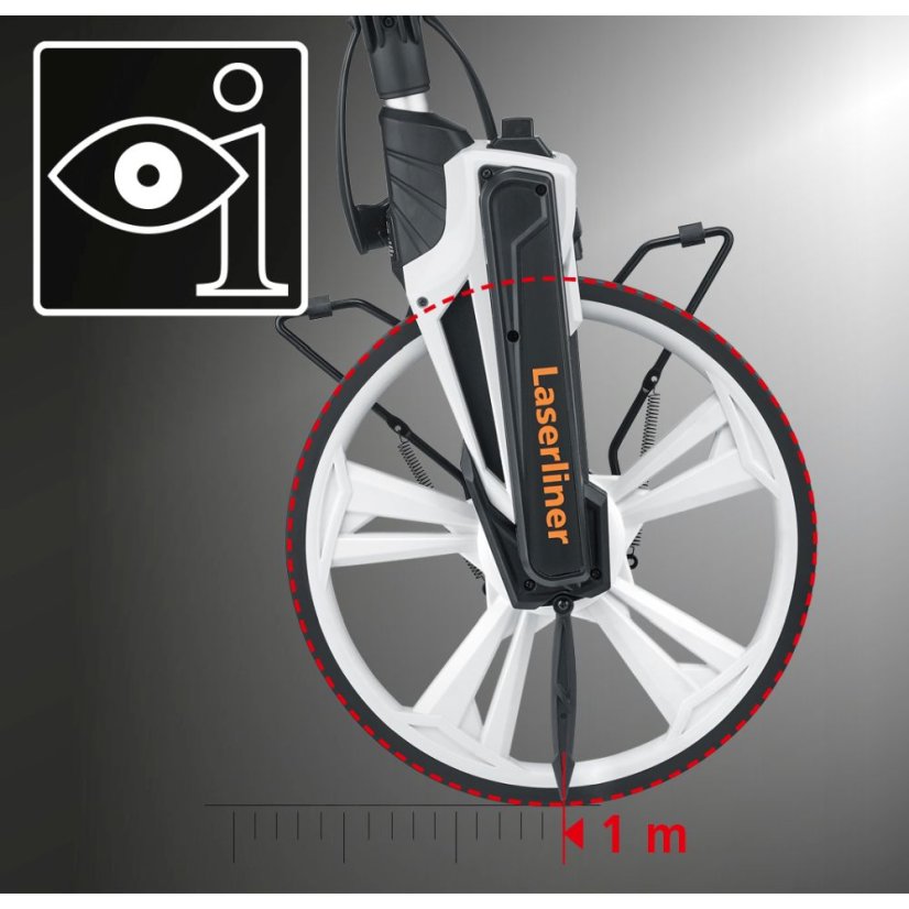Koliesko na meranie vzdialenosti Laserliner RollPilot X12