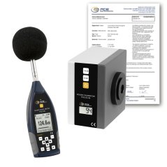 Hlukomer PCE-430-SC 09-ICA triedy 1 so zvukovým kalibrátorom v sade